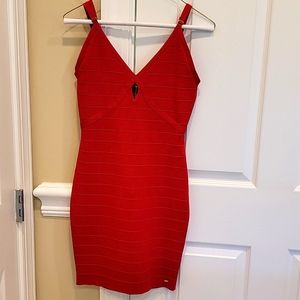 Red GUESS medium bodycon